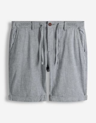 Shorts - Fixierter Beinumschlag - gr&uuml;n