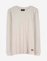 Longsleeve - Regular fit - wit