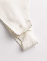 Romper korte mouw - Met stretch - Off-White