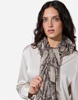 Schlangenmuster - hellgrau