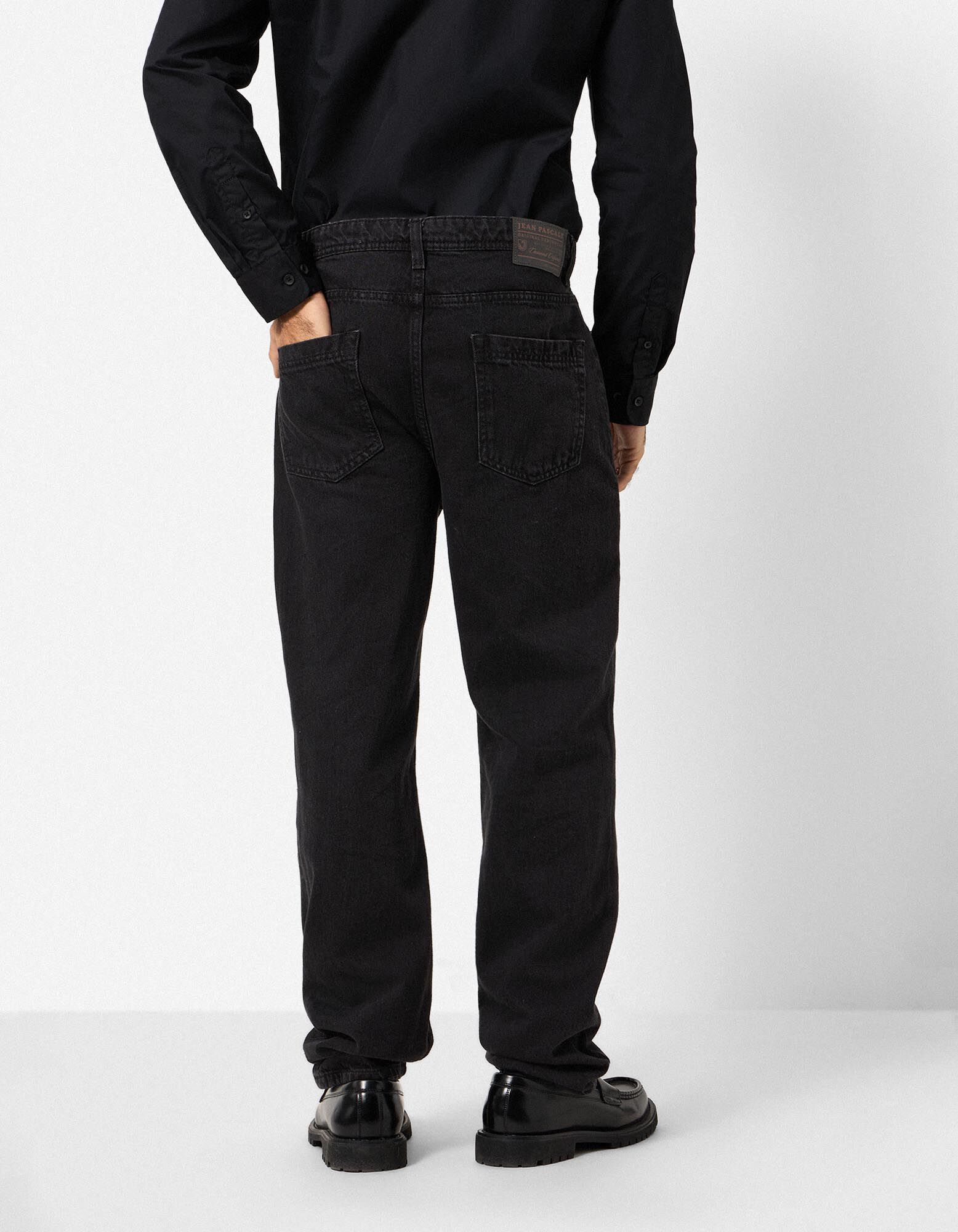Jean - Coupe Relaxed Fit - Gris