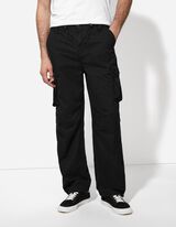 Cargo kelnės - Jogger Fit - juodas