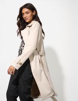 Trench - Materiale morbido - beige
