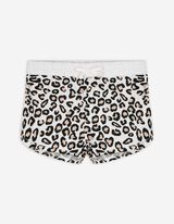 Short - Print all-over - wit