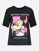 T-shirt - Mickey Mouse - zwart