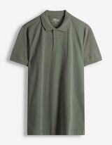 Poloshirt - einfarbig - dunkelgr&uuml;n
