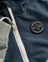 Blouson - Spalvų blokavimas - tamsiai melynas