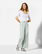 Culotte - Webstoff - t&uuml;rkis