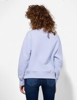 Sweatshirt - Oversized Fit - hellblau