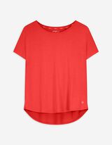 Majica kratkih rukava - jednobojna - crvena