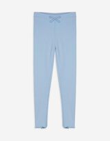 Leggings - Kordel - hellblau