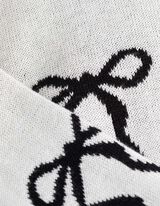 Pletený sveter - Celoplošný vzor - seda