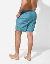 Plavky - Potisk po celé ploše - tyrkysova