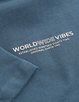 T-Shirt - Piqu&eacute; - dunkelblau