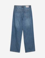 Jeans hlače - Kroj Straight Fit - temno modra