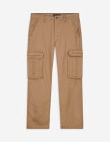 Cargohose - Straight Fit - braun