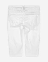 Caprihose - Coloured-Denim