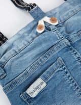 Jeans - Bretels - blauw