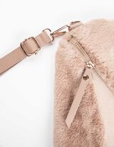 Õlakott - kunstkarusnahk - pruun