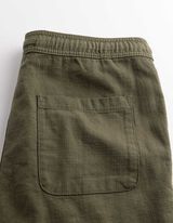 Shorts - Leinen-Optik - Taupe