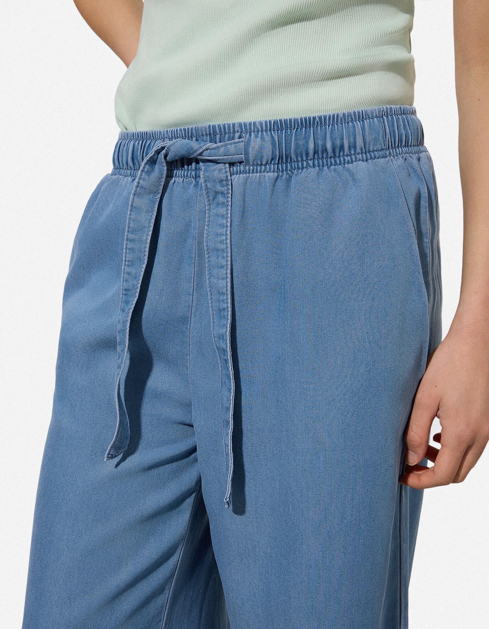 Jean - Coupe Wide Fit - Bleu clair
