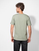 Tricou - Patch de etichetă - Verde inchis