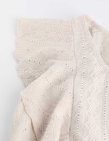 blúzka - Rukávy s volánmi - biely