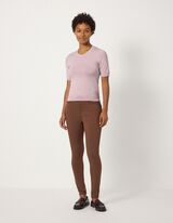 Pullover - Kurze &Auml;rmel - Rosa