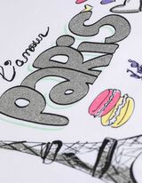 Majica kratkih rukava - Print - bela