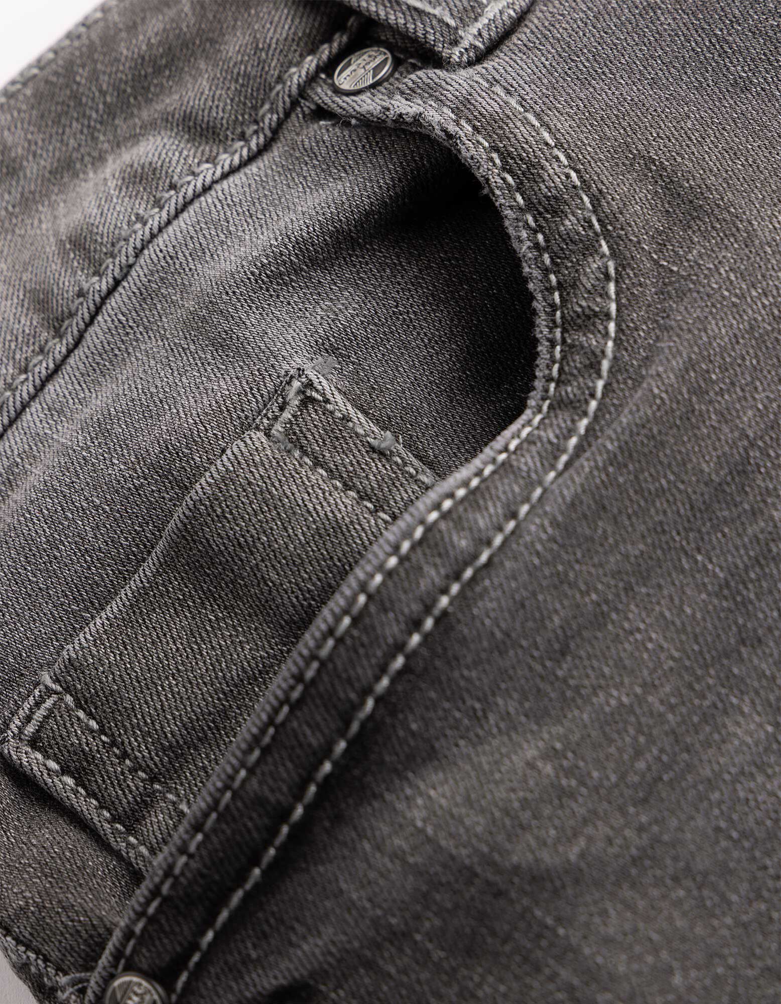 Short en jean - denim gris - Gris