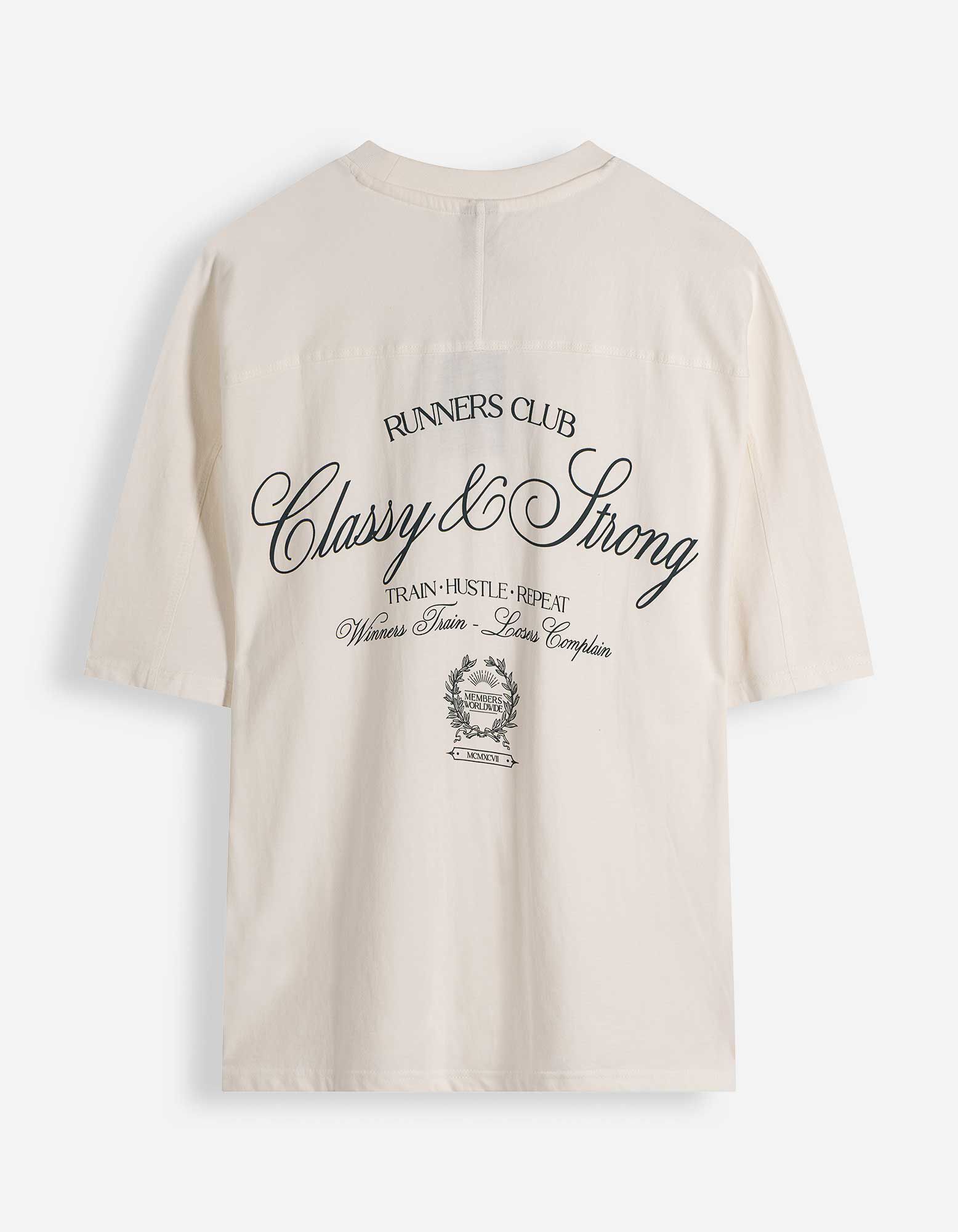 T-Shirt - R&uuml;ckenprint - wei&szlig;