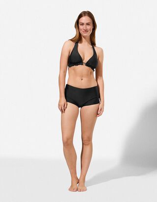 Bikinislip - einfarbig - Schwarz