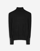 sweter - mieszanka wiskozowa - czarny