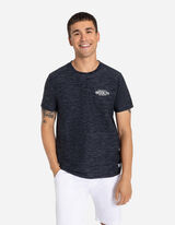 T-shirt - Oversized Fit - blu scuro