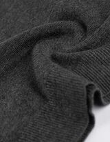 Pulóver - Viszkózkeverék - sötétszürke