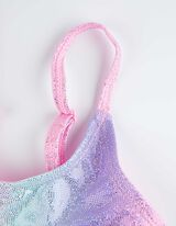 Bikiinitopist ja -p&uuml;kstest koosnev komplekt - ilma kinnituseta - erkroosa