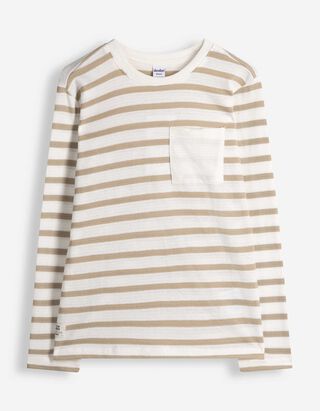 Longsleeve - Borstzak - Beige