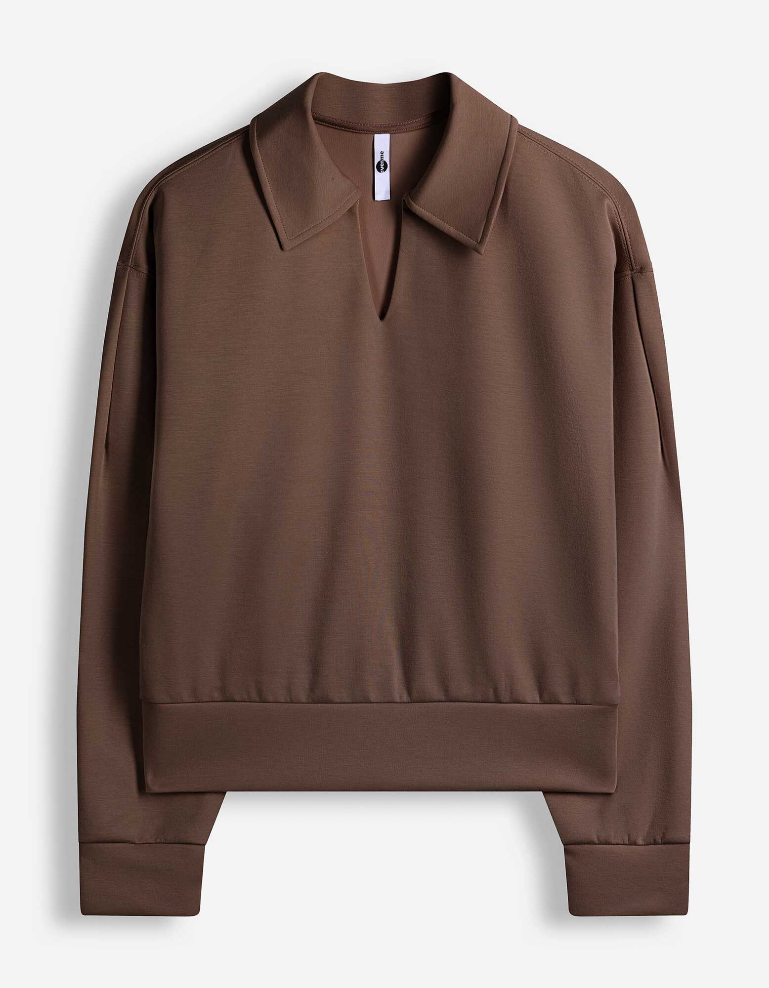 Pullover - Scuba - Dunkelbraun
