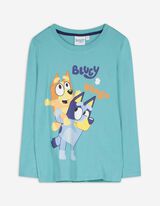 Marškinėliai ilgomis rankovėmis - Bluey - turkis