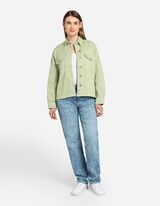 Teksas jakna - Obojeni teksas - svetlo-zelena