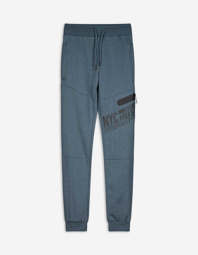 Pantaloni da jogging - Stampa - blu scuro