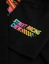 T-shirt - Druk neonowy - czarny