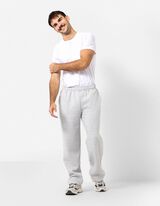 Jogginghose - Wide Fit - Hellgrau