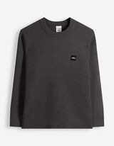 Strickpullover - Loose Fit - Dunkelgrau
