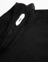 Hosszú ujjú felső - Nyomott minta - fekete