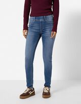 Jeans hlače - Kroj Skinny Fit - modra