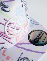 Baseballov&aacute; čapica - polyester - biely