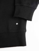 Melegítőfelső - Túlméretezett fazon - fekete