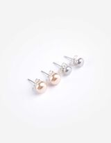 Oorbellen - Set van 2 - zilver