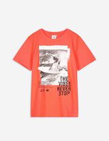 T-shirt - Stampa - rosso